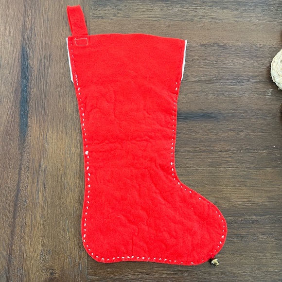 Vintage | Embroidery Crewel | Christmas Stocking | Snowman & Santa Ornaments - Picture 5 of 6